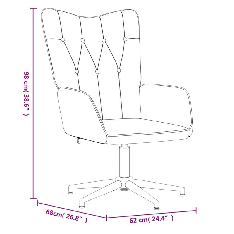 Casa si Gradina - Mobilier - Scaune si fotolii - Fotolii - Fotoliu de relaxare cu taburet, crem, textil - Infinity.ro