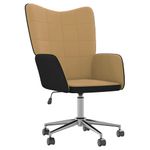 Casa si Gradina - Mobilier - Scaune si fotolii - Fotolii - Fotoliu de relaxare, maro, catifea si PVC - Infinity.ro