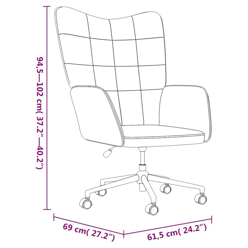 Casa si Gradina - Mobilier - Scaune si fotolii - Fotolii - Fotoliu de relaxare, maro, catifea si PVC - Infinity.ro