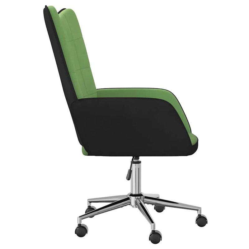 Casa si Gradina - Mobilier - Scaune si fotolii - Fotolii - Fotoliu de relaxare, verde deschis, catifea si PVC - Infinity.ro