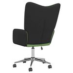 Casa si Gradina - Mobilier - Scaune si fotolii - Fotolii - Fotoliu de relaxare, verde deschis, catifea si PVC - Infinity.ro