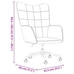 Casa si Gradina - Mobilier - Scaune si fotolii - Fotolii - Fotoliu de relaxare, verde deschis, catifea si PVC - Infinity.ro