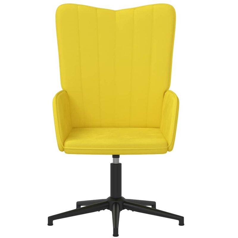 Casa si Gradina - Mobilier - Scaune si fotolii - Fotolii - Fotoliu de relaxare, galben mustar, catifea - Infinity.ro