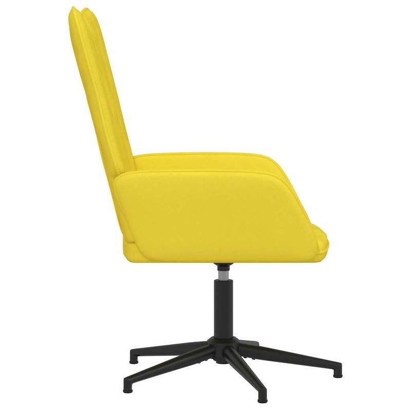 Casa si Gradina - Mobilier - Scaune si fotolii - Fotolii - Fotoliu de relaxare, galben mustar, catifea - Infinity.ro