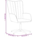 Casa si Gradina - Mobilier - Scaune si fotolii - Fotolii - Fotoliu de relaxare, galben mustar, catifea - Infinity.ro