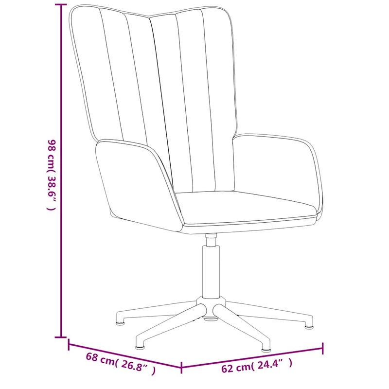 Casa si Gradina - Mobilier - Scaune si fotolii - Fotolii - Fotoliu de relaxare, galben mustar, catifea - Infinity.ro