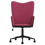 Casa si Gradina - Mobilier - Scaune si fotolii - Fotolii - Fotoliu de relaxare, rosu vin, catifea si PVC - Infinity.ro