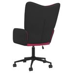Casa si Gradina - Mobilier - Scaune si fotolii - Fotolii - Fotoliu de relaxare, rosu vin, catifea si PVC - Infinity.ro