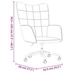 Casa si Gradina - Mobilier - Scaune si fotolii - Fotolii - Fotoliu de relaxare, rosu vin, catifea si PVC - Infinity.ro