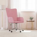 Casa si Gradina - Mobilier - Scaune si fotolii - Fotolii - Fotoliu de relaxare, roz, catifea - Infinity.ro