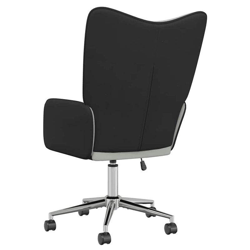 Casa si Gradina - Mobilier - Scaune si fotolii - Fotolii - Fotoliu de relaxare, gri deschis, catifea si PVC - Infinity.ro