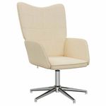 Casa si Gradina - Mobilier - Scaune si fotolii - Fotolii - Fotoliu de relaxare, crem, material textil - Infinity.ro