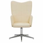 Casa si Gradina - Mobilier - Scaune si fotolii - Fotolii - Fotoliu de relaxare, crem, material textil - Infinity.ro