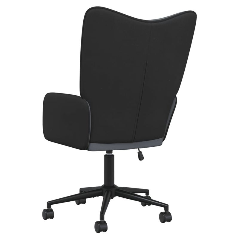 Casa si Gradina - Mobilier - Scaune si fotolii - Fotolii - Fotoliu de relaxare, gri inchis, catifea si PVC - Infinity.ro