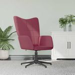 Casa si Gradina - Mobilier - Scaune si fotolii - Fotolii - Fotoliu de relaxare, rosu vin, material textil - Infinity.ro