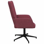 Casa si Gradina - Mobilier - Scaune si fotolii - Fotolii - Fotoliu de relaxare, rosu vin, material textil - Infinity.ro