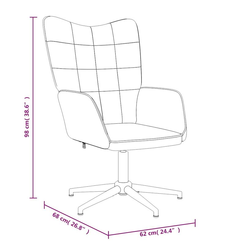 Casa si Gradina - Mobilier - Scaune si fotolii - Fotolii - Fotoliu de relaxare, rosu vin, material textil - Infinity.ro