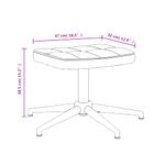 Casa si Gradina - Mobilier - Scaune si fotolii - Fotolii - Fotoliu de relaxare cu taburet, gri deschis, textil - Infinity.ro