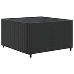 Casa si Gradina - Gradina si terasa - Mobilier exterior - Seturi mobila gradina - Set mobilier de gradina cu perne, 10 piese, negru, poliratan - Infinity.ro