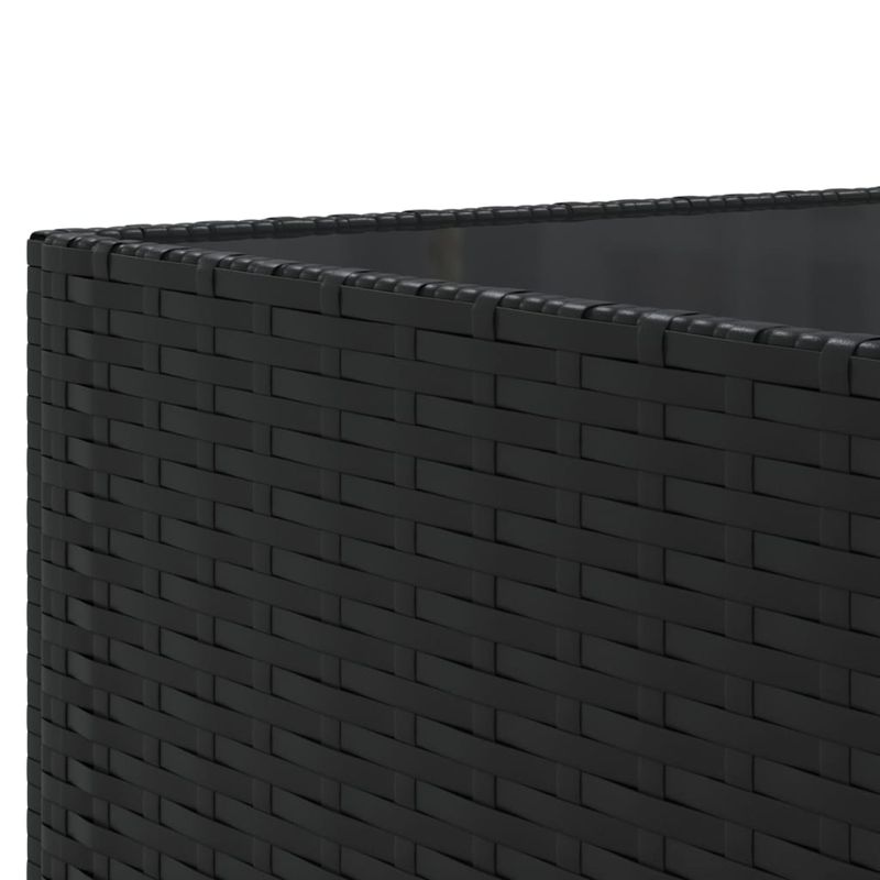 Casa si Gradina - Gradina si terasa - Mobilier exterior - Seturi mobila gradina - Set mobilier de gradina cu perne, 10 piese, negru, poliratan - Infinity.ro