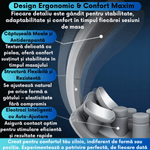 Ingrijire personala si Cosmetice - Sanatate si wellness - Articole wellness - Aparate si dispozitive de masaj - Aparat Masaj Cervical JustNet® cu Tehnologie TENS, Incalzire 42°C, Vibratii 5 Pini, 6 Moduri si 15 Niveluri de Intensita - Infinity.ro