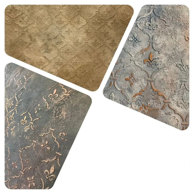 Casa si Gradina - Decoratiuni - DIY - Sabloane decorative pereti - Sablon Perete vopsire, tencuiala model „Fundal”, 400 x600 mm MXSP7663 - Infinity.ro