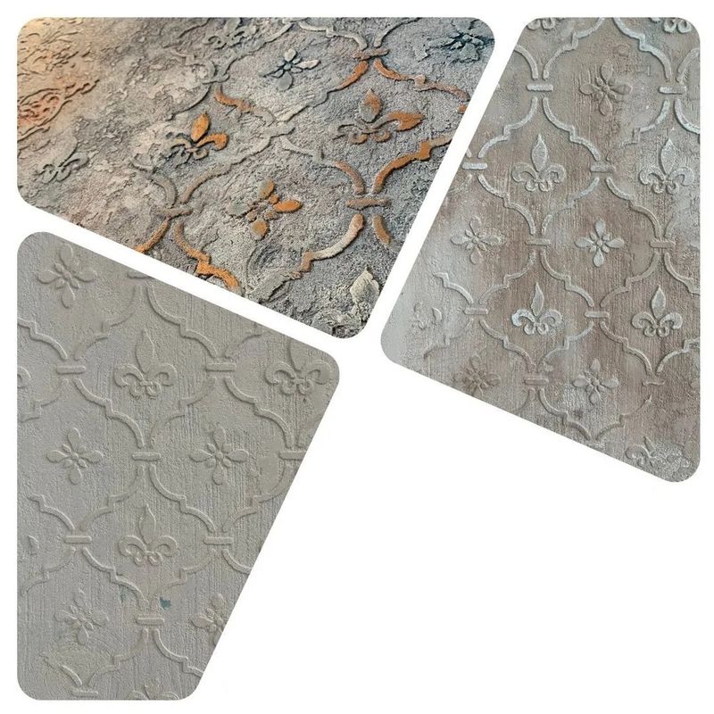 Casa si Gradina - Decoratiuni - DIY - Sabloane decorative pereti - Sablon Perete vopsire, tencuiala model „Fundal”, 400 x600 mm MXSP7663 - Infinity.ro