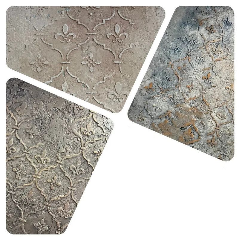 Casa si Gradina - Decoratiuni - DIY - Sabloane decorative pereti - Sablon Perete vopsire, tencuiala model „Fundal”, 400 x600 mm MXSP7663 - Infinity.ro