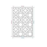 Casa si Gradina - Decoratiuni - DIY - Sabloane decorative pereti - Sablon Perete vopsire, tencuiala Faianta Marocana model MXSP7664 marime 340 x500 mm - Infinity.ro