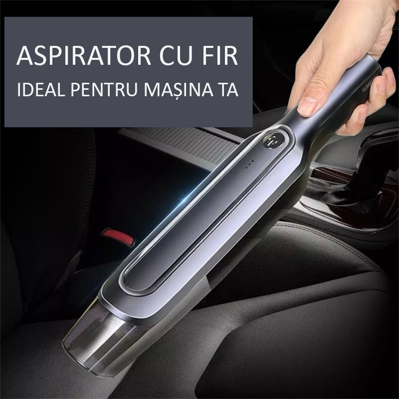 Auto si Moto - Intretinere auto - Aspiratoare auto - Aspirator auto cu fir pentru masina, Putere 120W, Lungime clablu 4 m, Filtru si Accesorii incluse, Negru - Infinity.ro