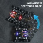 Jucarii, Copii si Bebe - Jucarii si jocuri - Vehicule si jucarii cu telecomanda - Masinute - Masina cu telecomanda pentru copii, rotire 360 grade, Pentru cascadorie si drift, 30 m distanta de control, Albastru - Infinity.ro