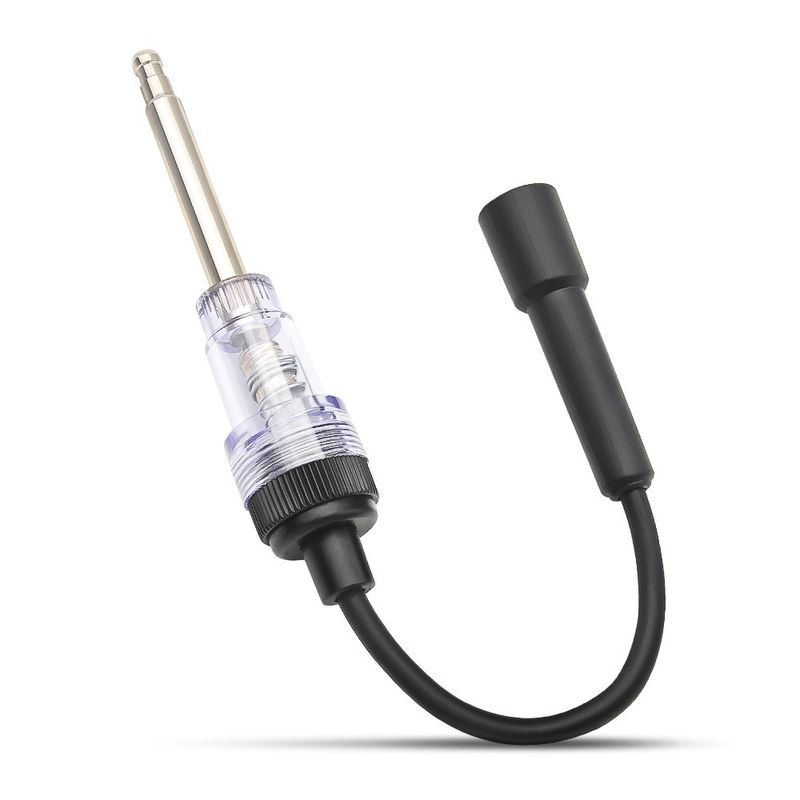 Auto si Moto - Reparatii si depanare - Scule auto - Testere si multimetre - Tester scanteie bujie in linie Techstar, universal auto/moto/ATV, cu indicator luminos, diagnostic rapid „no spark” - Infinity.ro