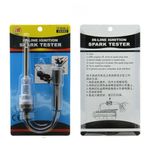 Auto si Moto - Reparatii si depanare - Scule auto - Testere si multimetre - Tester scanteie bujie in linie Techstar, universal auto/moto/ATV, cu indicator luminos, diagnostic rapid „no spark” - Infinity.ro
