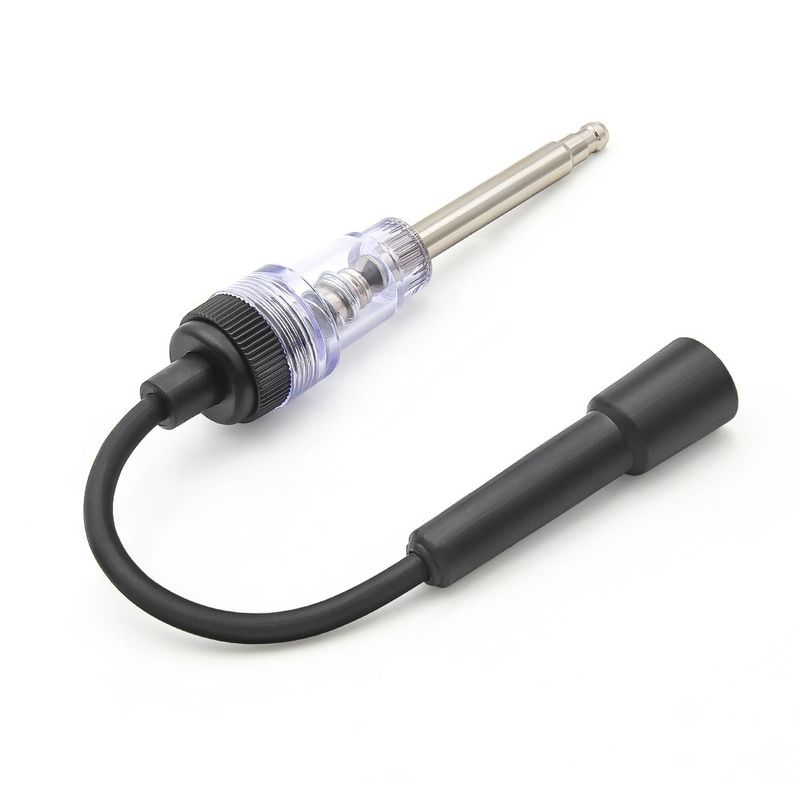 Auto si Moto - Reparatii si depanare - Scule auto - Testere si multimetre - Tester scanteie bujie in linie Techstar, universal auto/moto/ATV, cu indicator luminos, diagnostic rapid „no spark” - Infinity.ro