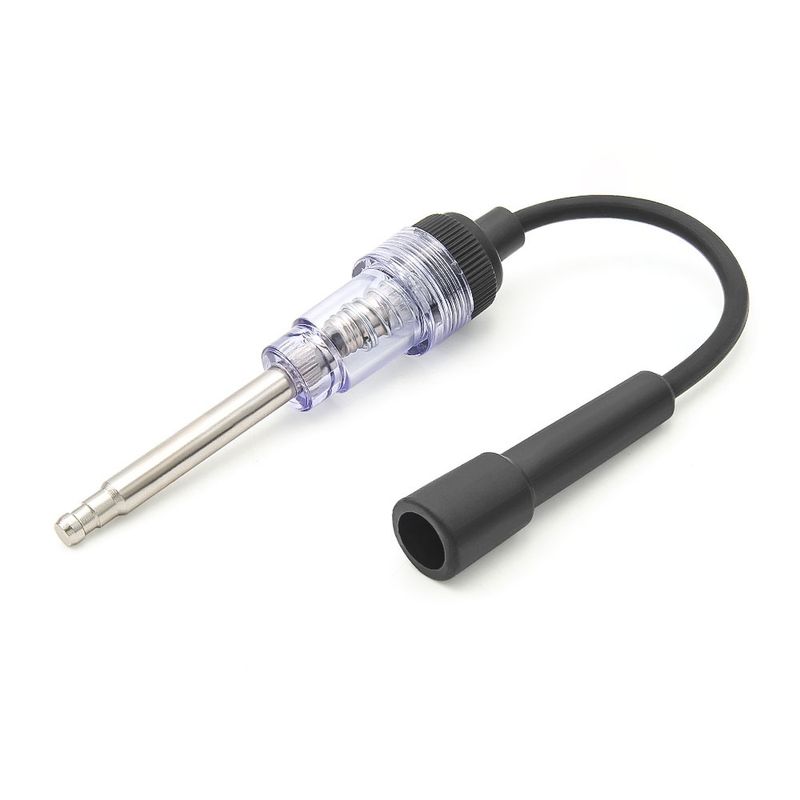 Auto si Moto - Reparatii si depanare - Scule auto - Testere si multimetre - Tester scanteie bujie in linie Techstar, universal auto/moto/ATV, cu indicator luminos, diagnostic rapid „no spark” - Infinity.ro