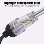 Auto si Moto - Reparatii si depanare - Scule auto - Testere si multimetre - Tester scanteie bujie in linie Techstar, universal auto/moto/ATV, cu indicator luminos, diagnostic rapid „no spark” - Infinity.ro