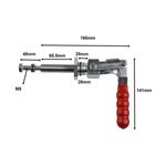 Casa si Gradina - Constructii - Scule electrice si accesorii - Menghine si cleme fixare - Clema de prindere, 36224 350Kg material durabil, pentru instalare echipamente - Infinity.ro