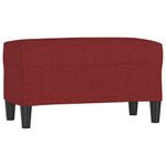 Casa si Gradina - Mobilier - Canapele si coltare - Banchete - Banca, rosu vin, 70x35x41 cm, textil - Infinity.ro