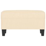 Casa si Gradina - Mobilier - Canapele si coltare - Banchete - Banca, crem, 70x35x41 cm, textil - Infinity.ro