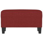 Casa si Gradina - Mobilier - Canapele si coltare - Banchete - Banca, rosu vin, 70x35x41 cm, textil - Infinity.ro