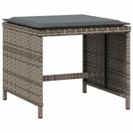 Casa si Gradina - Gradina si terasa - Mobilier exterior - Seturi mobila gradina - Set mobilier de gradina cu perne, 5 piese, gri, poliratan - Infinity.ro