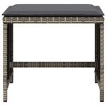 Casa si Gradina - Gradina si terasa - Mobilier exterior - Seturi mobila gradina - Set mobilier de gradina cu perne, 5 piese, gri, poliratan - Infinity.ro