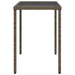 Casa si Gradina - Gradina si terasa - Mobilier exterior - Seturi mobila gradina - Set mobilier de gradina cu perne, 5 piese, gri, poliratan - Infinity.ro