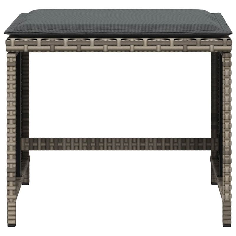 Casa si Gradina - Gradina si terasa - Mobilier exterior - Seturi mobila gradina - Set mobilier de gradina cu perne, 5 piese, gri, poliratan - Infinity.ro