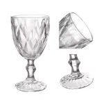 Casa si Gradina - Bucatarie si vesela - Cani si pahare - Pahare - Set 6 Pahare Aperitiv din Sticla cu Picior si Model Elegant Capacitate 60 ml Design Vintage Ideal pentru Lichior – ABYZ™ - Infinity.ro