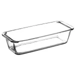 Casa si Gradina - Bucatarie si vesela - Vase pentru gatit - Tavi copt - Tava Termorezistenta din Sticla Borosilicata 1,63L – Ideala pentru Chec, Cozonac si Preparate la Cuptor – ABYZ™ - Infinity.ro