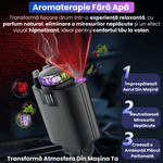 Laptop, Telefoane si Tablete - Telefoane mobile si accesorii - Accesorii Telefoane - Incarcatoare telefoane - Incarcator Auto 5-in-1 cu Cabluri Retractabile Type-C 45W PD si Lightning, Aromaterapie Fara Apa, Lumina LED Starry Sky - Infinity.ro