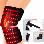 Ingrijire personala si Cosmetice - Sanatate si wellness - Articole wellness - Aparate si dispozitive de masaj - Dispozitiv Terapie Lumina Rosie si Infrarosie pentru Articulatii – 96 LED-uri, Incalzire si Modul Puls, Caldura Blanda - Infinity.ro