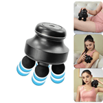 Ingrijire personala si Cosmetice - Sanatate si wellness - Articole wellness - Aparate si dispozitive de masaj - Aparat de Masaj Percutant cu Motor Fara Perii, 5 Viteze Reglabile 1200-2500 RPM, 4 Capete, Autonomie Extinsa - Infinity.ro