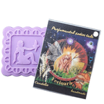 Casa si Gradina - Decoratiuni - Aromaterapie si lumanari - Odorizante camera - Odorizant Zodia Ta, Fecioara – Trandafir, Cedru, Bujor, tableta parfumata dulap, handmade, Candelis, ceară soia, 35g - Infinity.ro